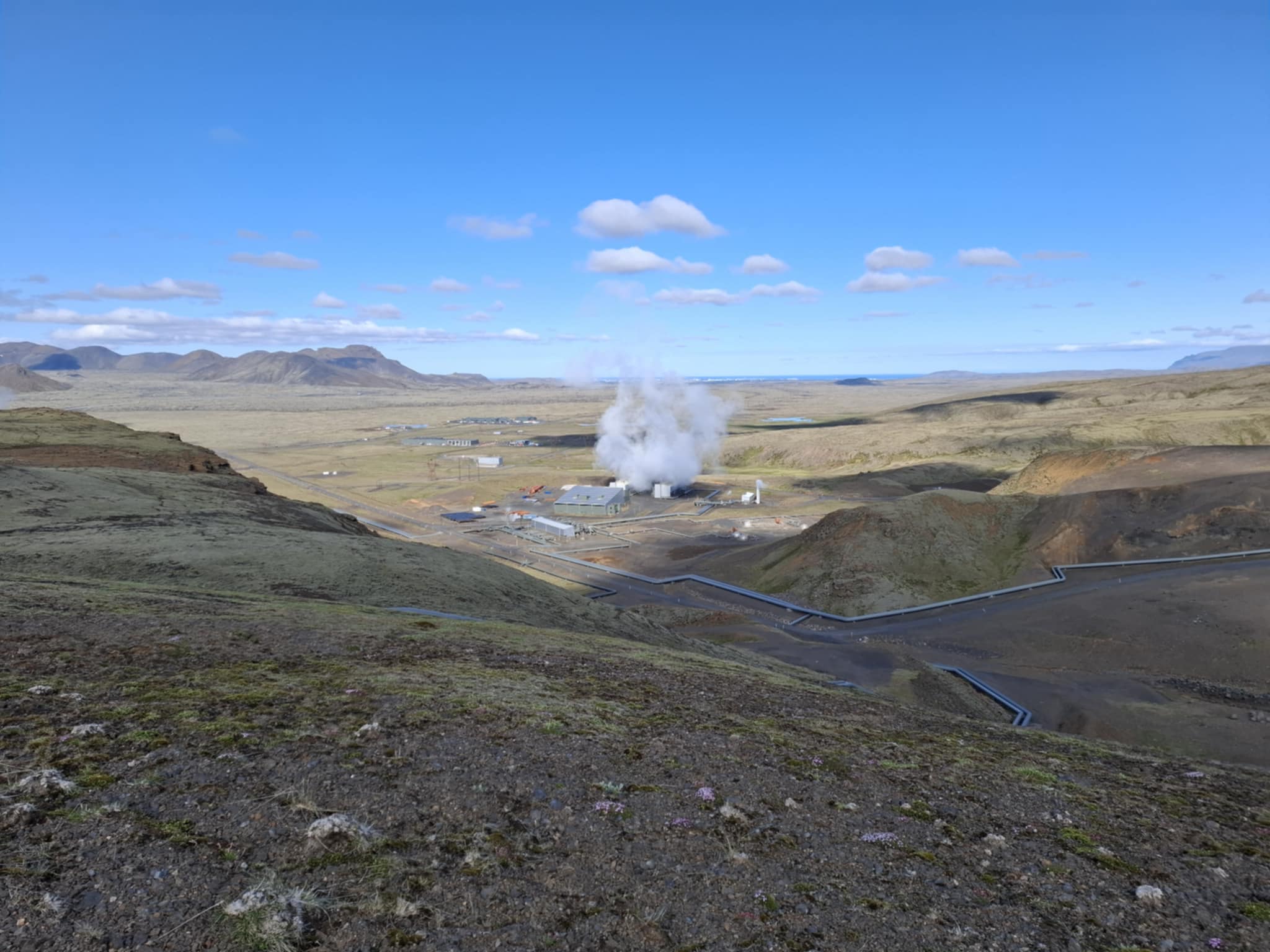 Read more about the article Hellisheiðarvirkjun-Hveragerði 14. júní